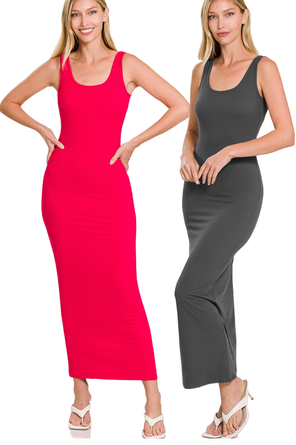 Buttery Soft Tank Maxi Dress