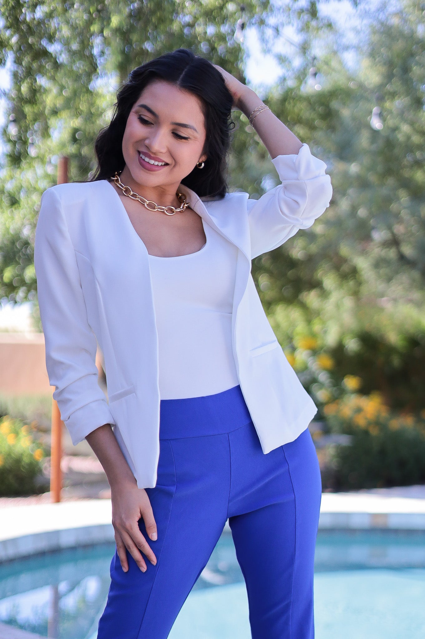 White - Formal Blazer Jacket