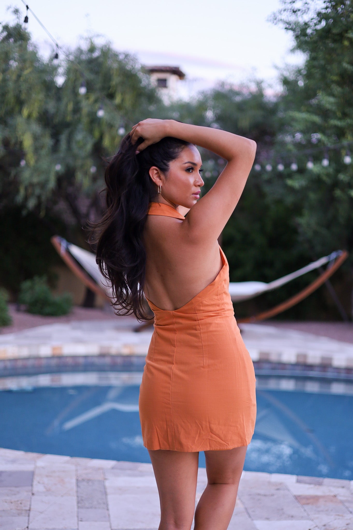 Mustard - Julie Linen Dress