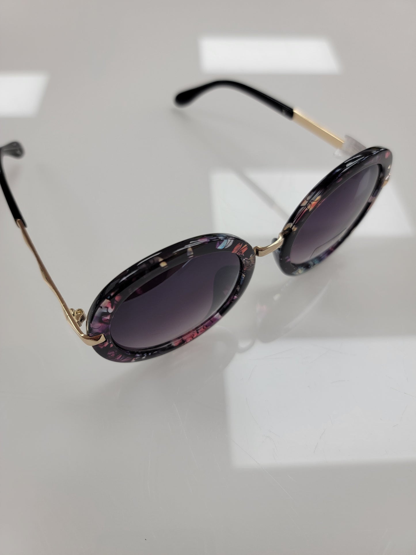 Black Multi - Circle Sunglasses