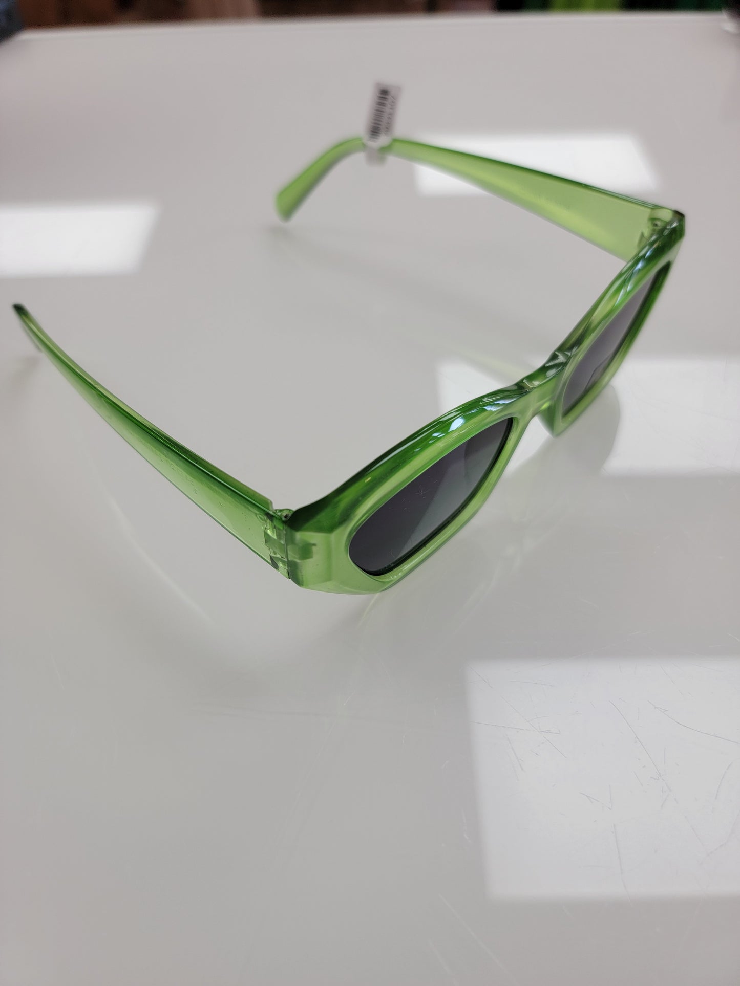Green Jelly - Rectangle Sunglasses