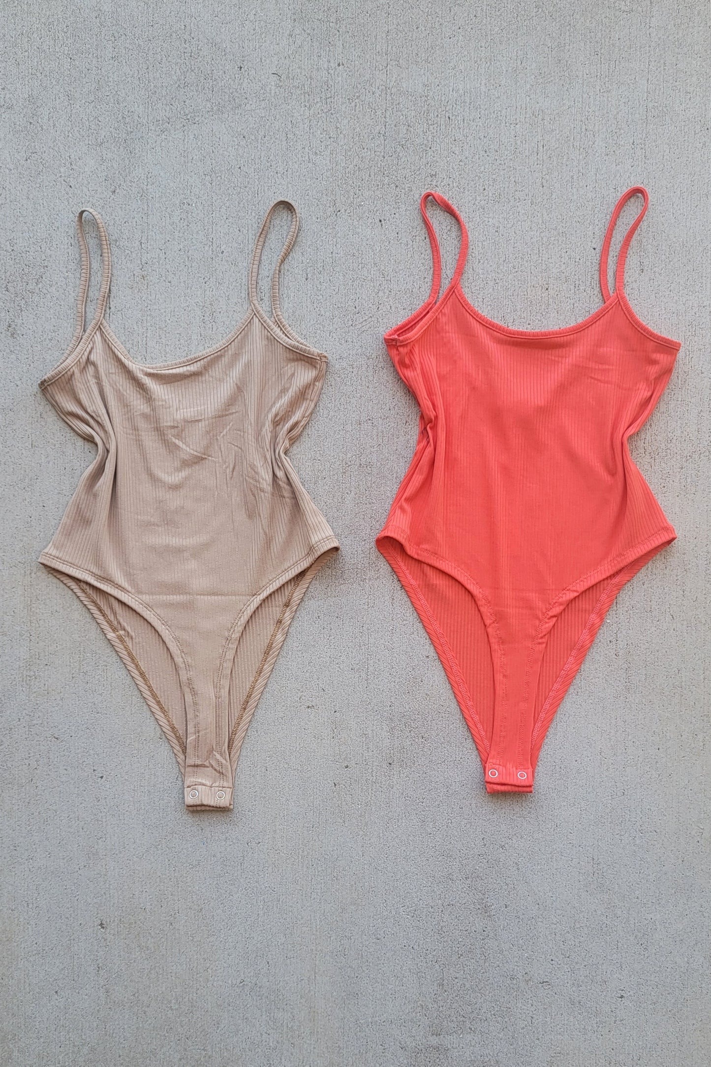 Ribbed Cami Bodysuit
