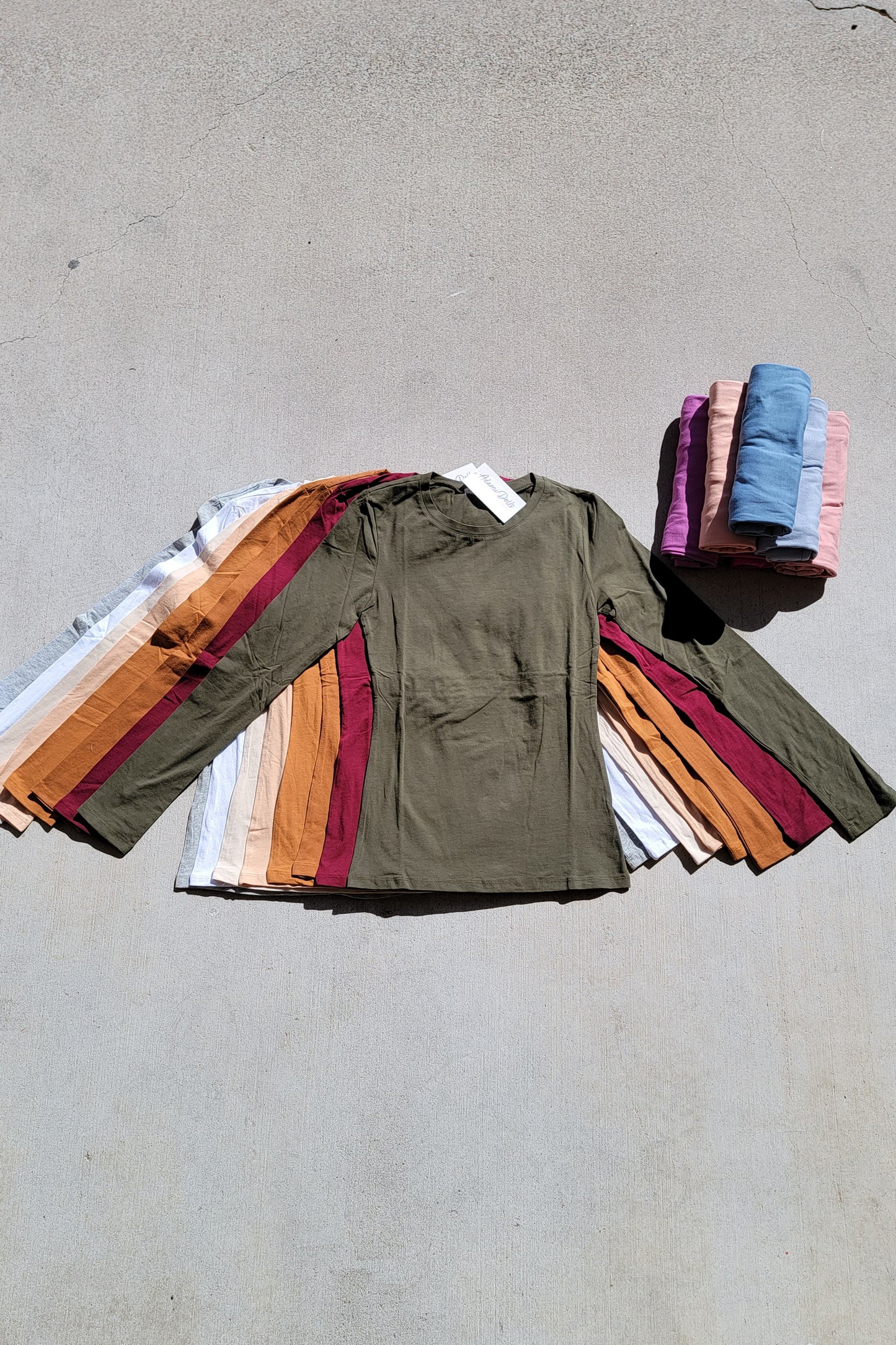 Crew Full Length Long Sleeve Top