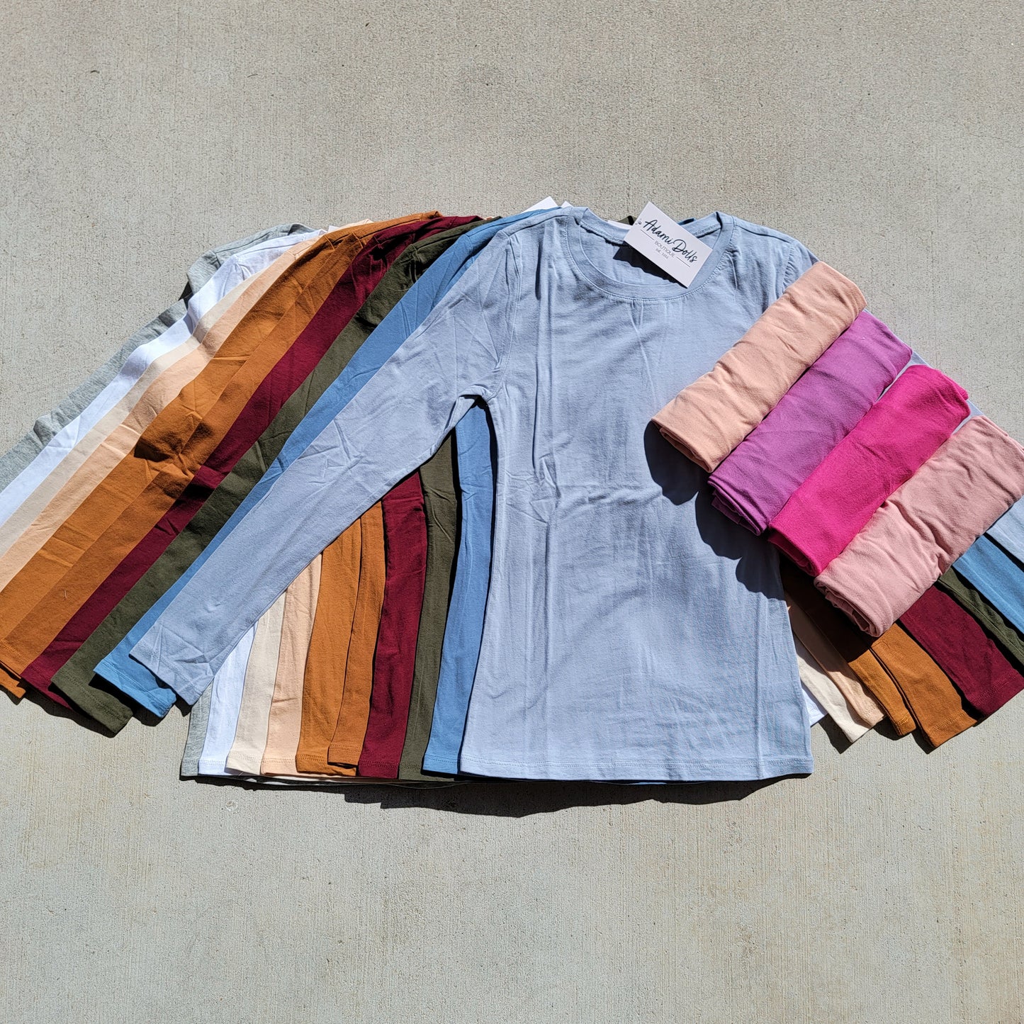 Crew Full Length Long Sleeve Top