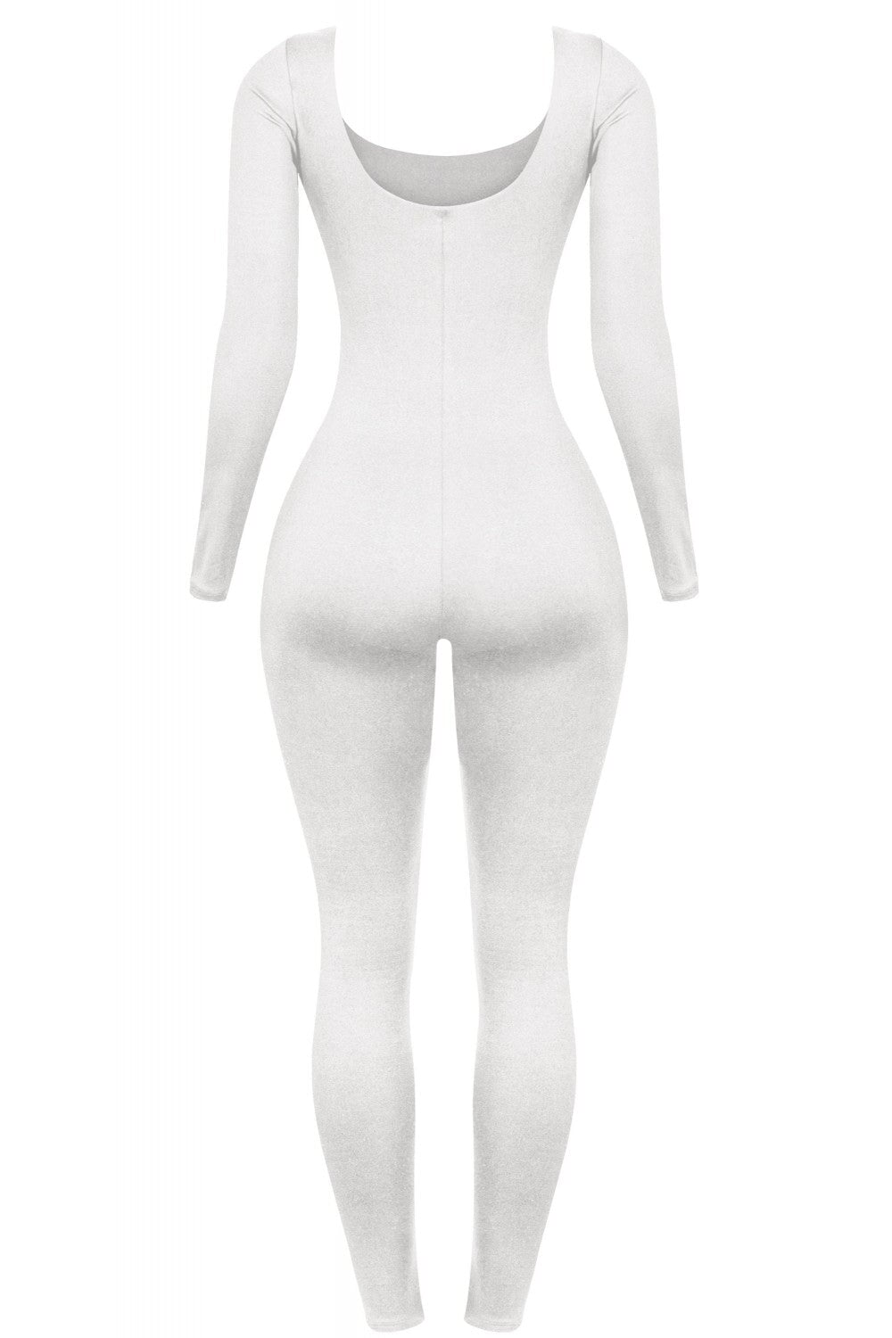 White - Tresser Double Lined Buttery Soft Jumpsuit