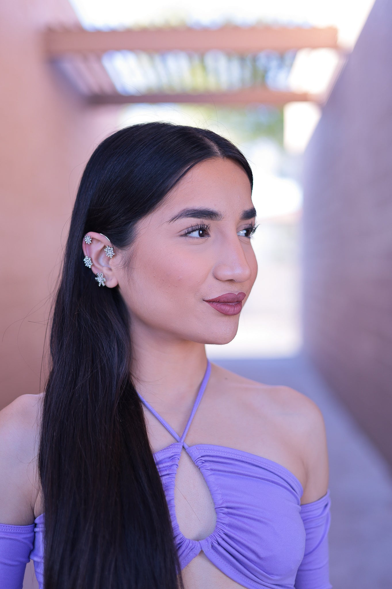 Shining Star - Ear Cuff Earring (Right Ear)