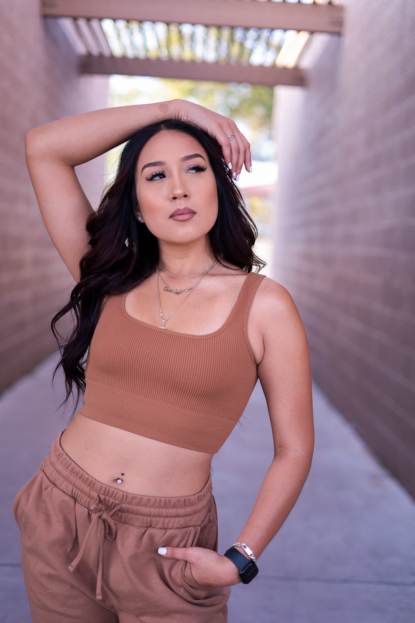 Cognac - Basix Square Tank