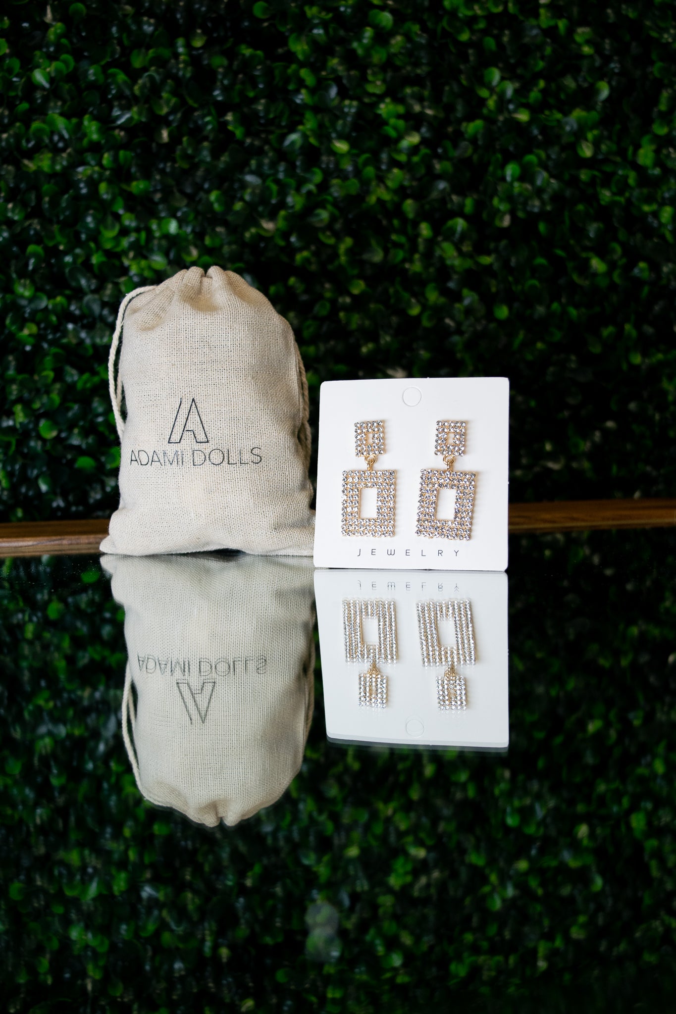 Gold - Leila Earrings - Adami Dolls