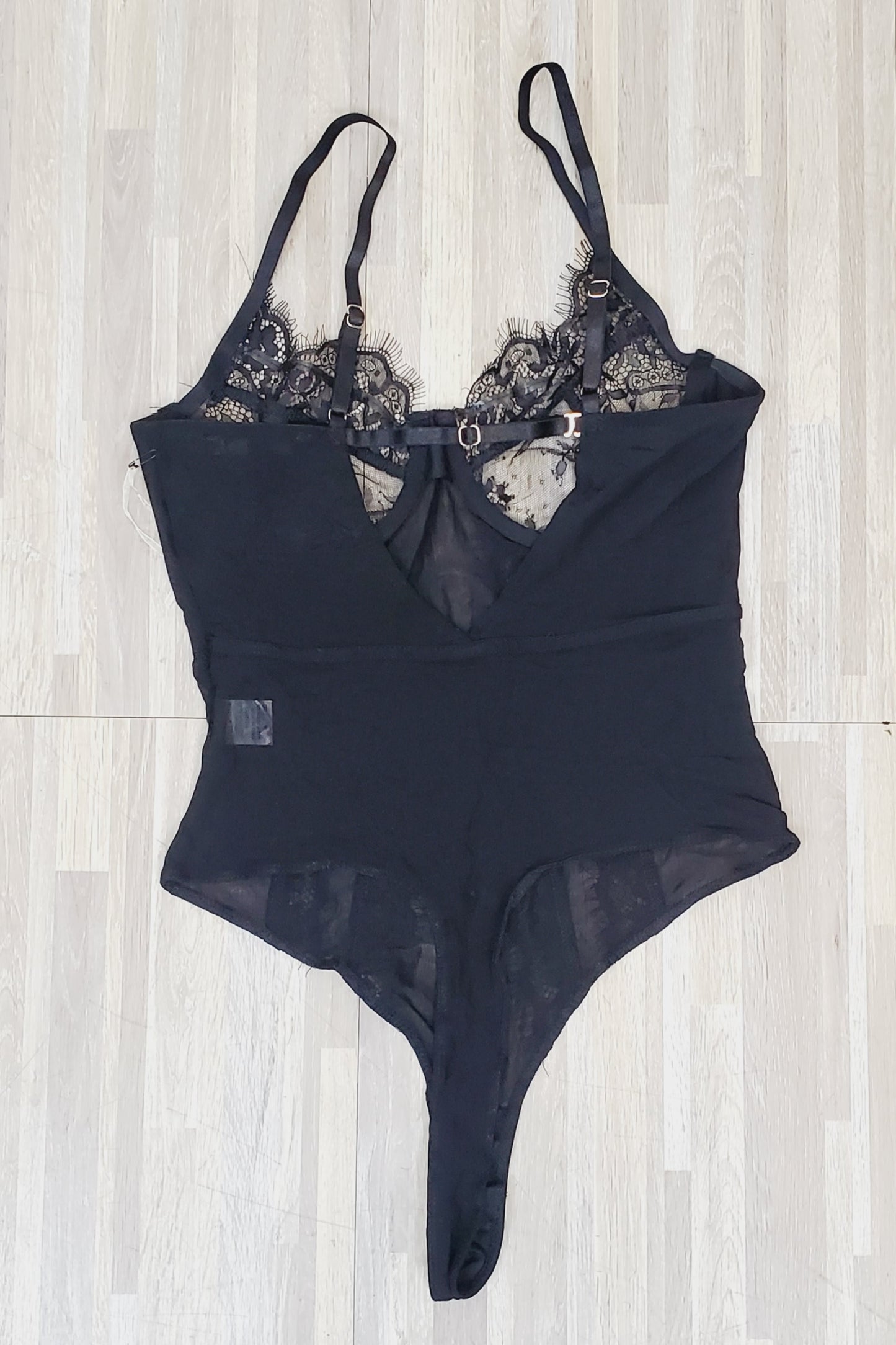Black - Sadist Lingerie Teddy