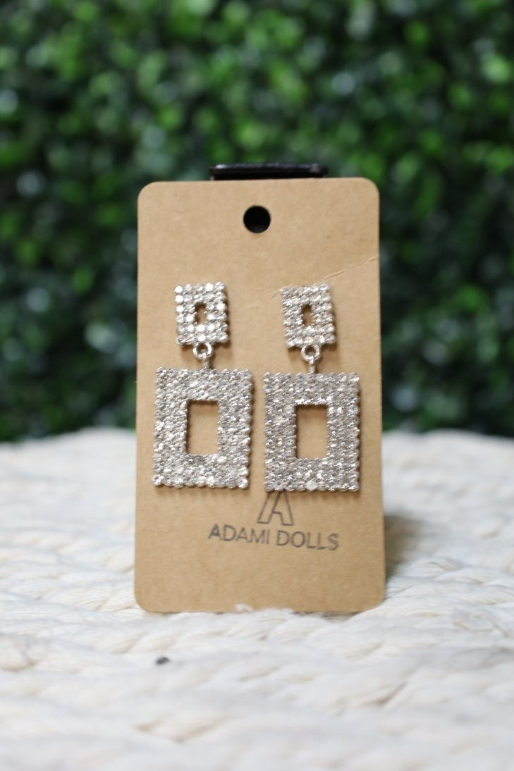 Silver - Leila Earrings
