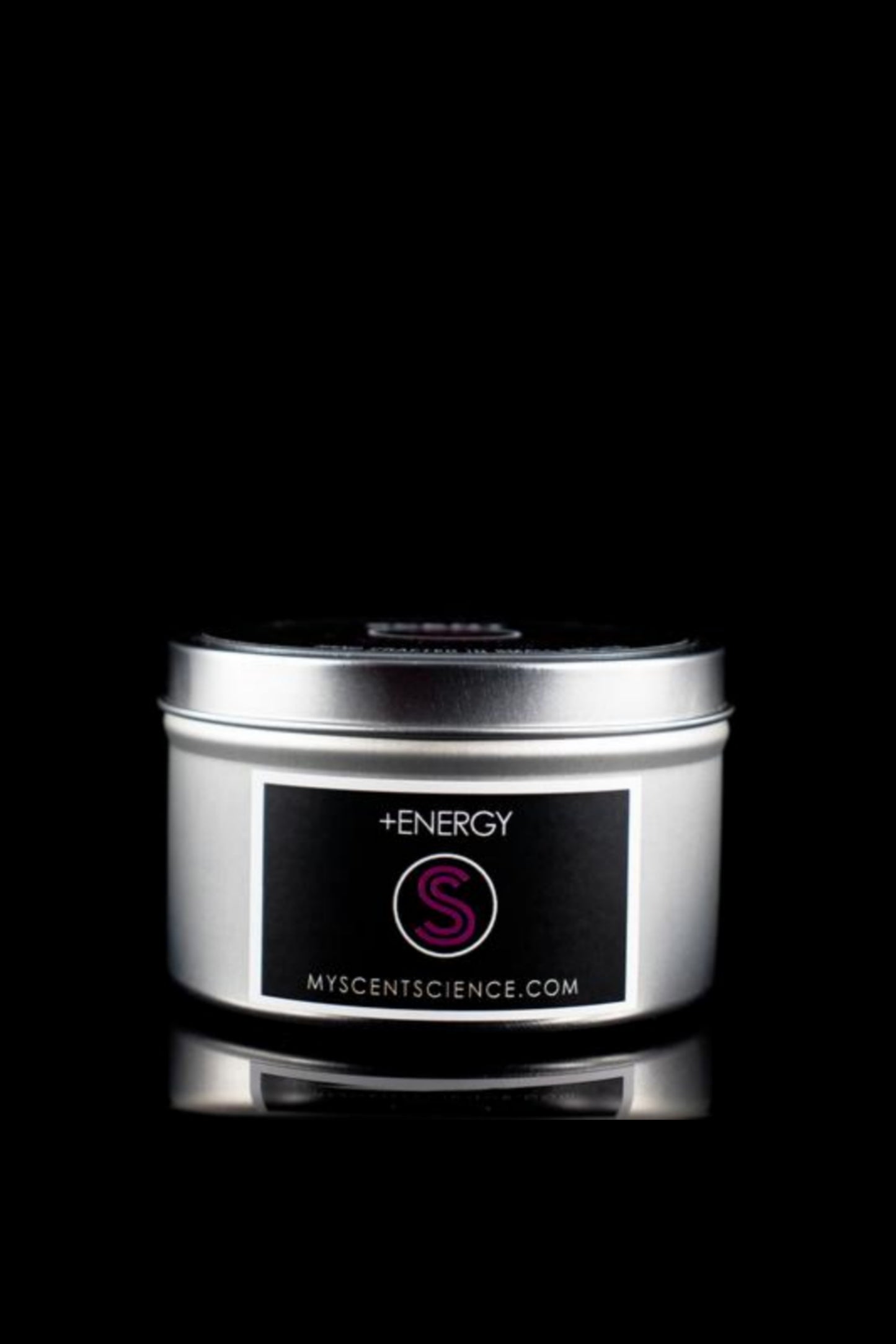 +Energy Travel Tin Candle