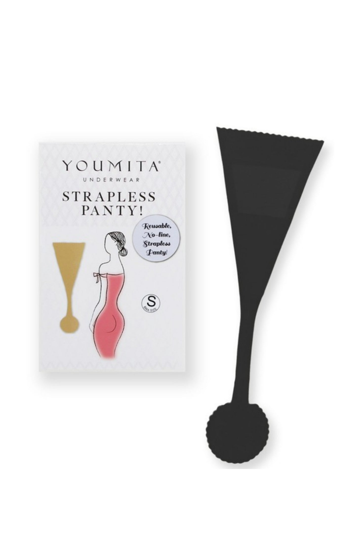 Youmita Strapless Panty - Adhesive Reusable Underwear