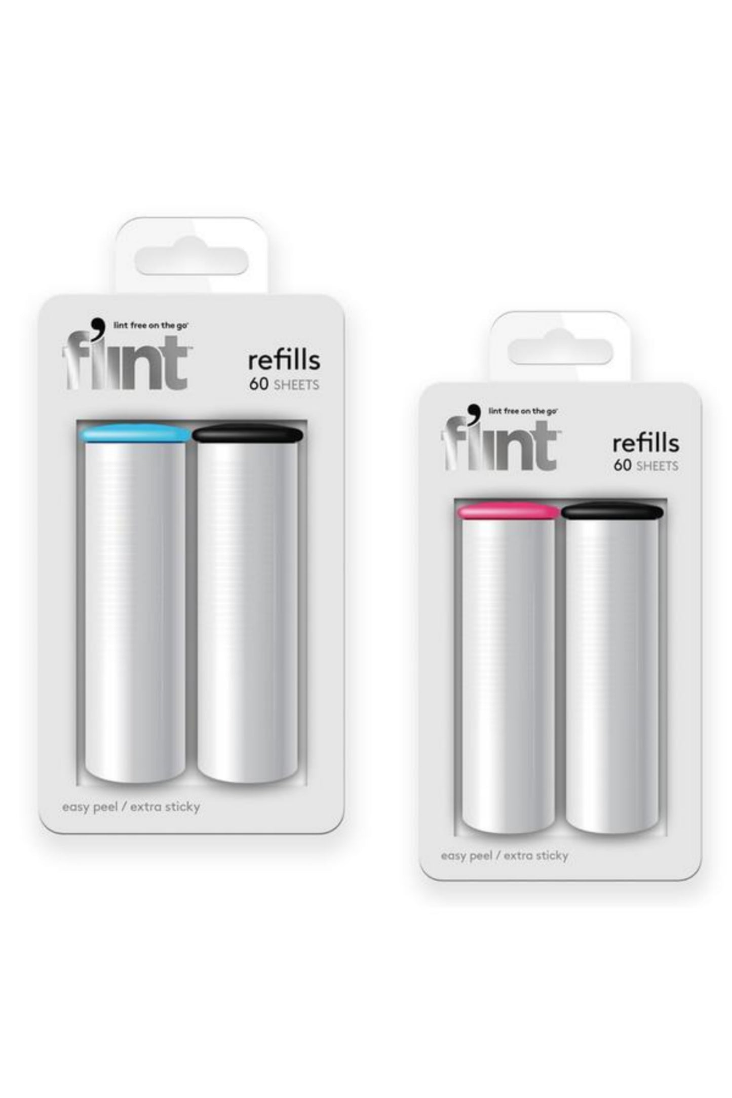 Flint Lint Roller Refill 2 Pack