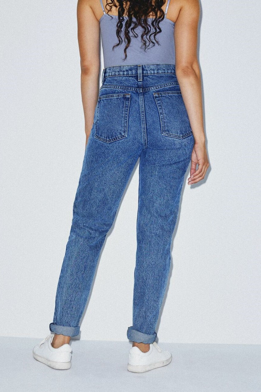 Acid Wash - Mom Jeans