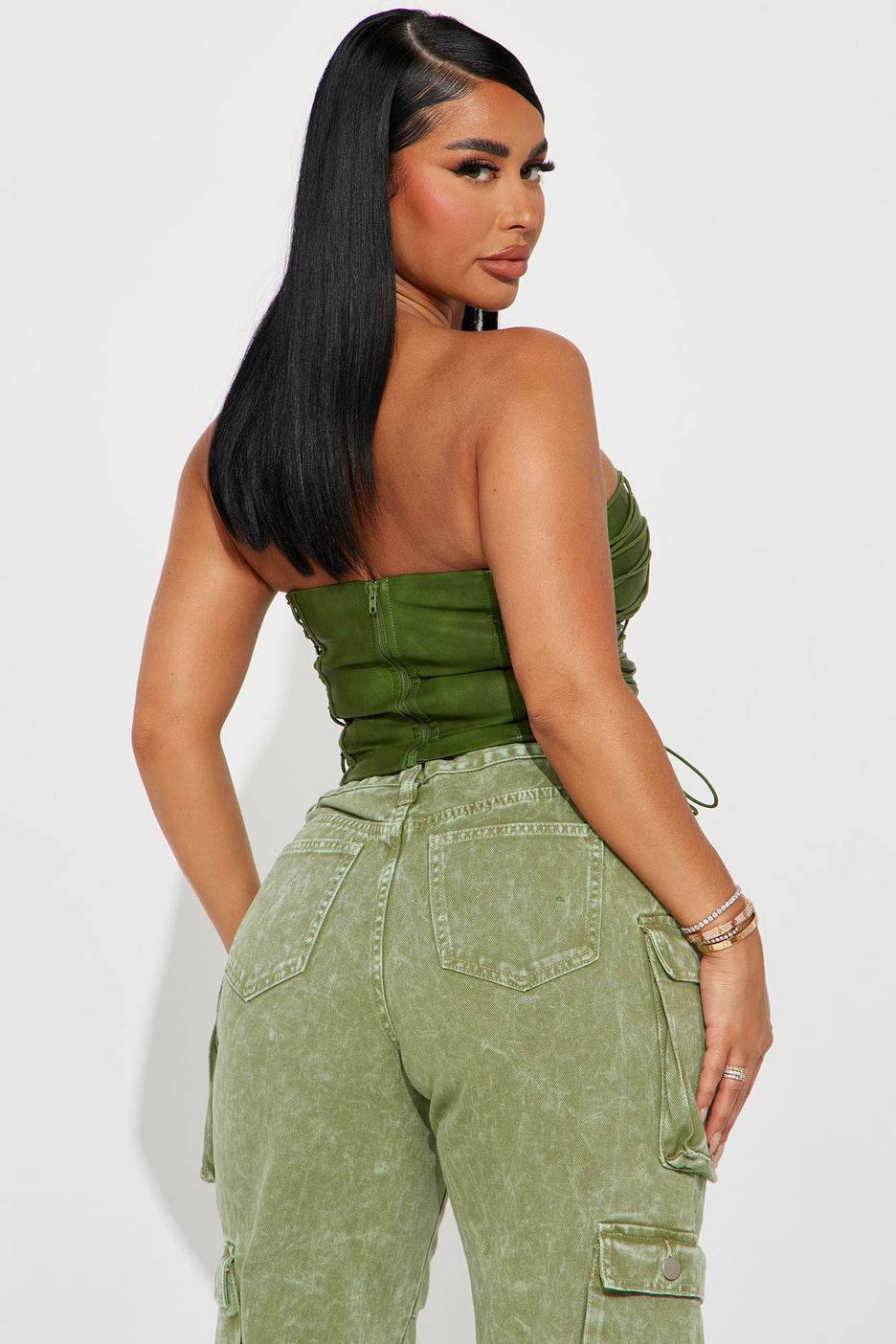 Olive - Never Complicated Strappy Corset