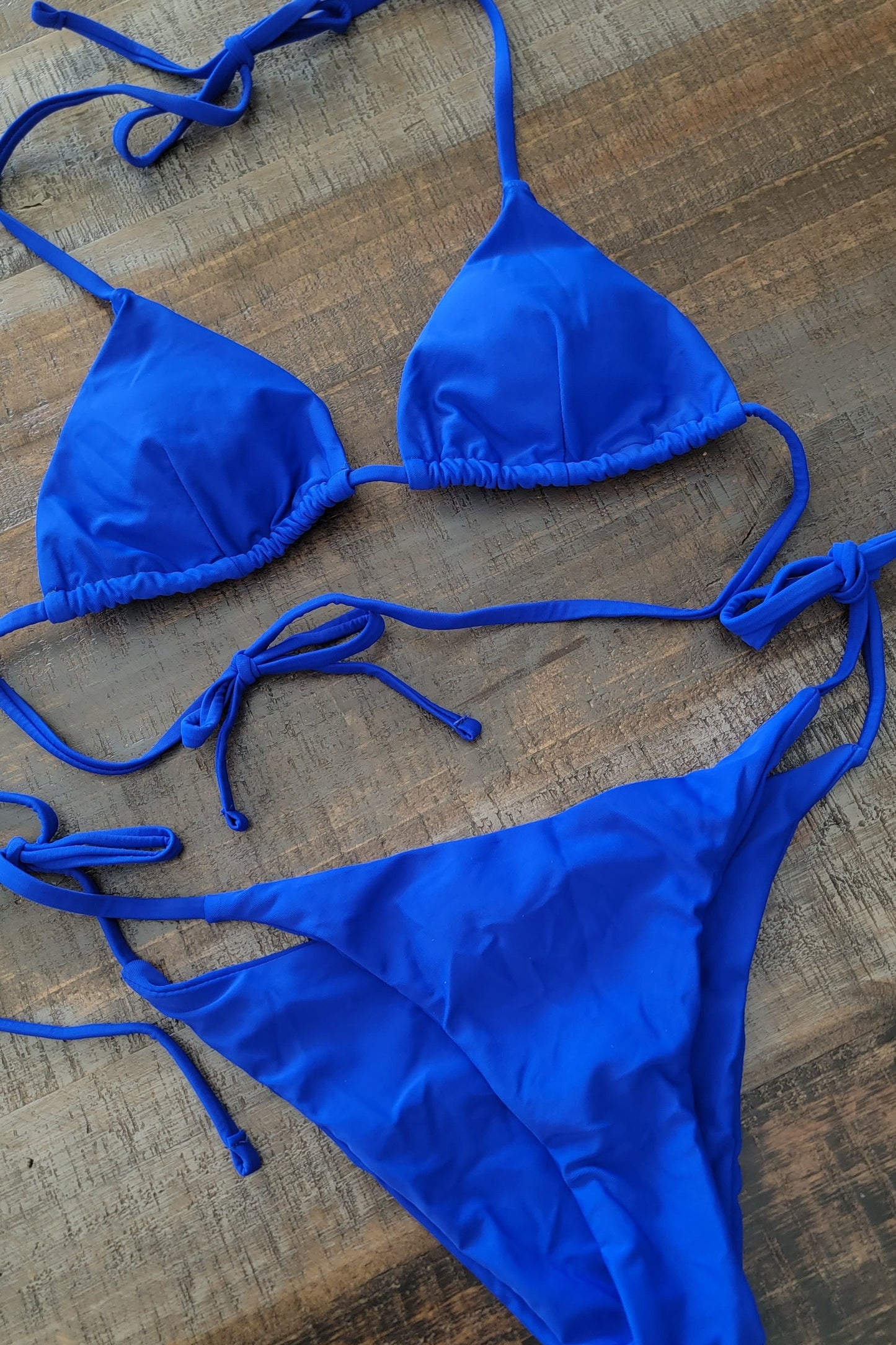 Electric Blue - Back to Basics Bikini Set