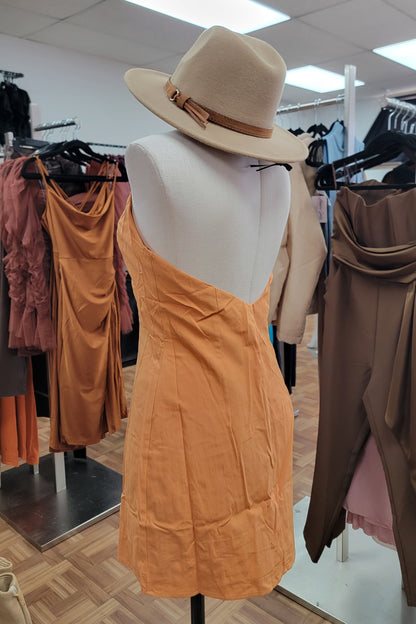 Mustard - Julie Linen Dress