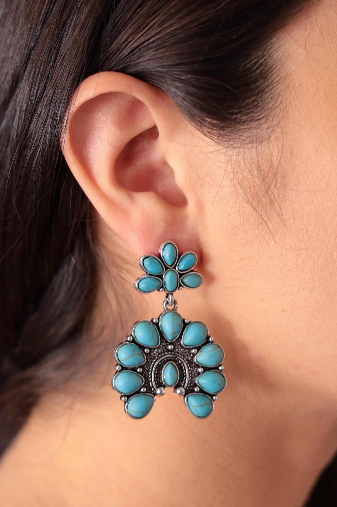 Turquoise - Western Boho Earrings