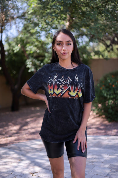 ACDC - Graphic Super soft washed Tee