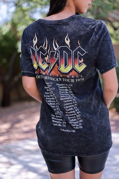 ACDC - Graphic Super soft washed Tee