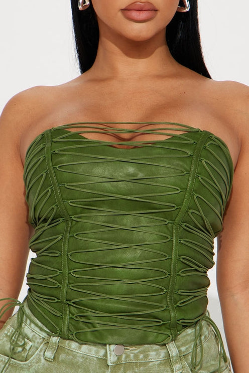 Olive - Never Complicated Strappy Corset