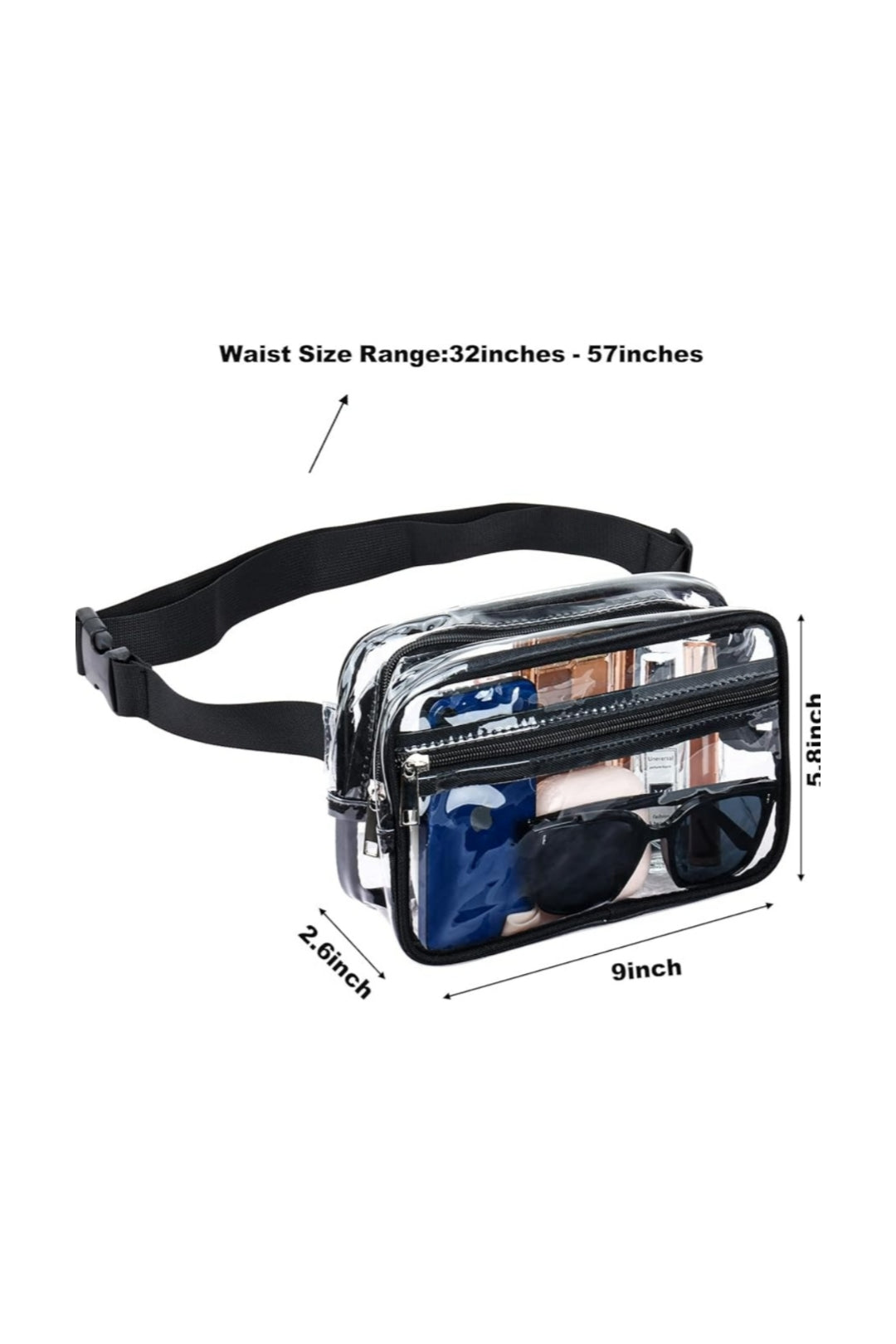 Clear - Fanny Pack Bag