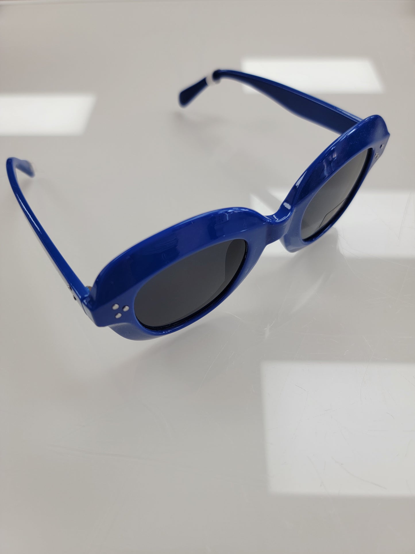 Blue Geometric - Sunglasses