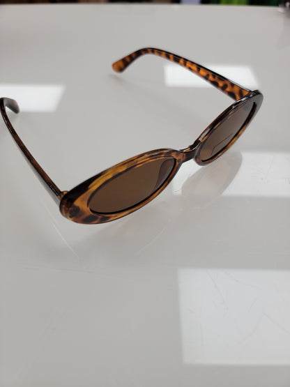 Brown Tortoise - Slim Sunglasses