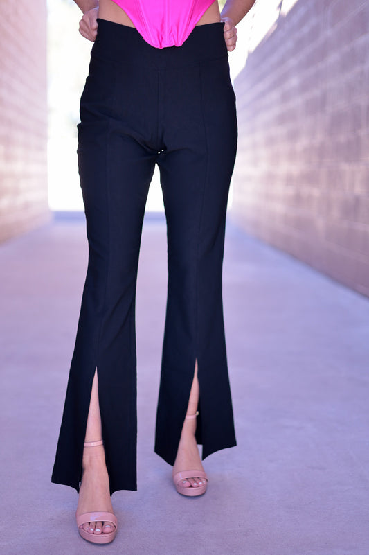 Black - Slacks / Pants