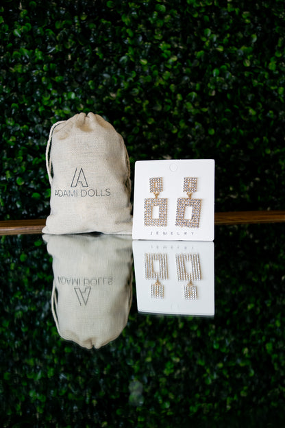 Gold - Leila Earrings - Adami Dolls