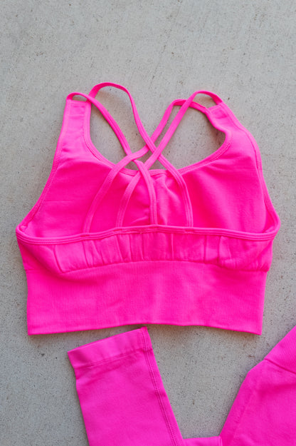 Neon Pink Intentions Set
