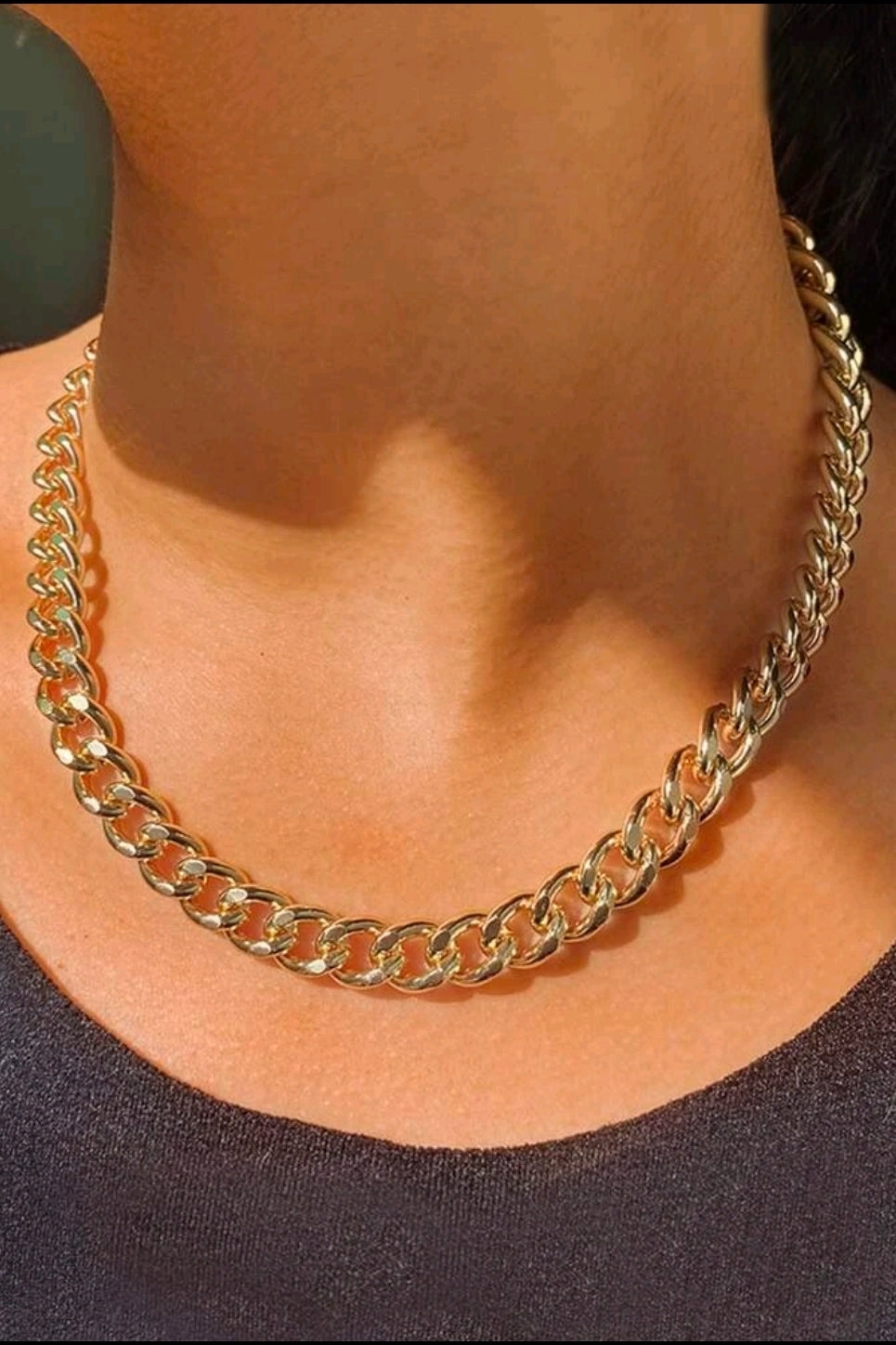 Gold - Old School Necklace