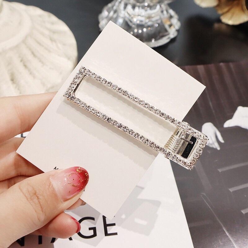 Rectangle Rhinestone Hair Clip  - Adami Dolls